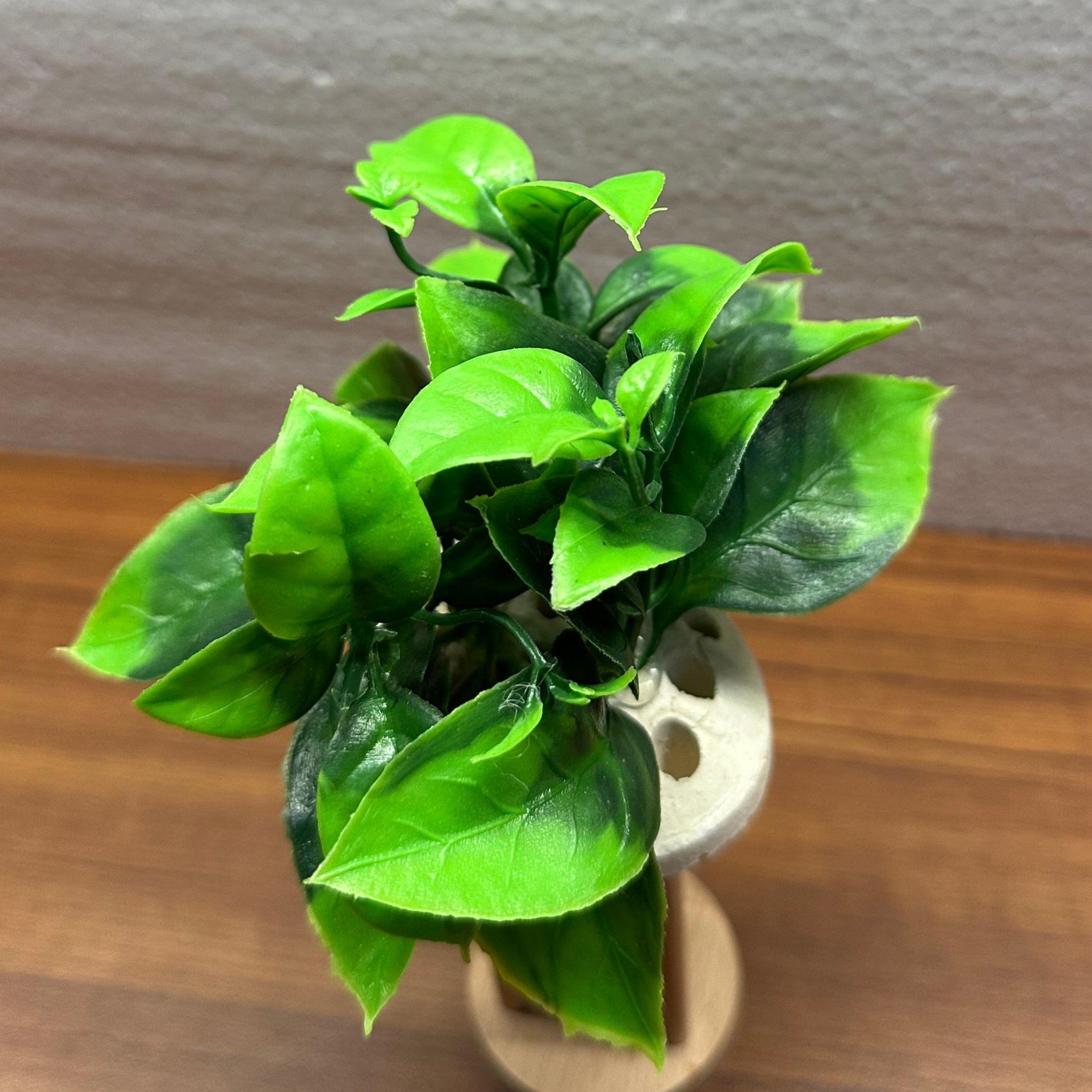 Artificial Aquarium Plant with Weighted Base - AG49-B – for Fish Tank Decoration - 2
