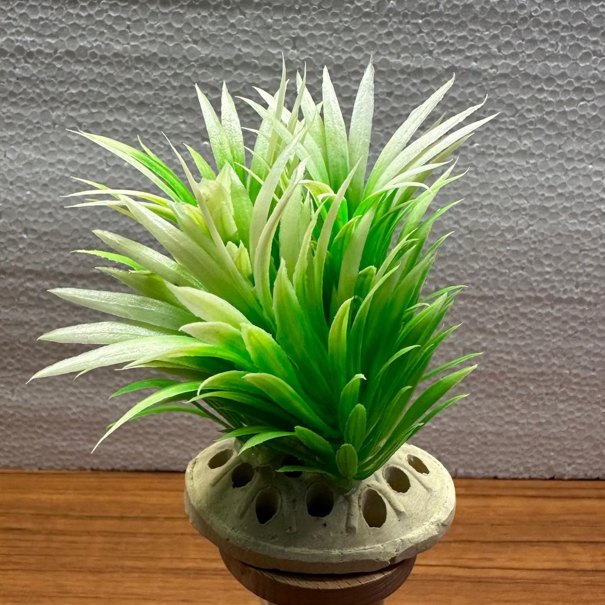Artificial Aquarium Plant with Weighted Base - AG49-G – for Fish Tank Decoration - 2