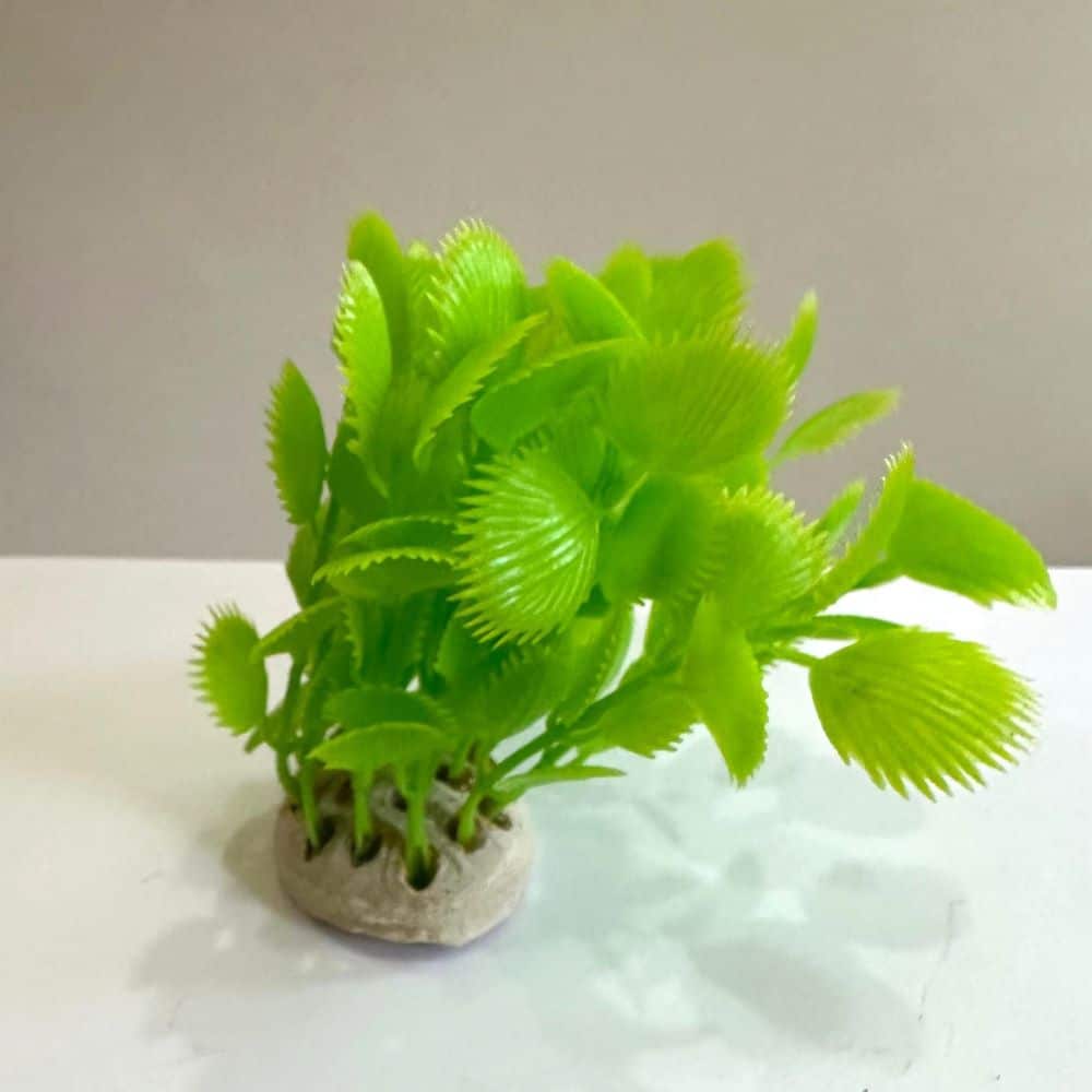 Artificial Plastic Plant 4 Inch Size for Aquarium No-AP-869B - 2