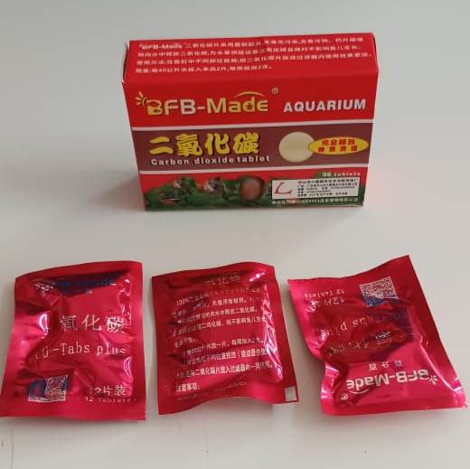 CO2 tablets 36 pcs BFB Made for Planted Aquariums and fishes - 3