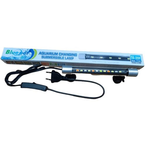 BLUE PET T4-20 Changing LED Light for Aquarium