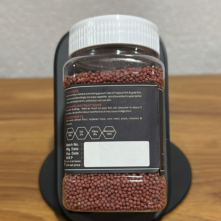 Basic Tropical Fish Pellets (100g) – Probiotic Formula for All Aquarium Fish