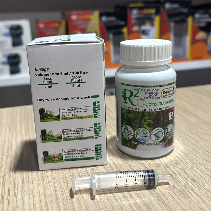 Billion Bacteria R²O Hydro Nutrients for Aquarium Plants (140 ml)