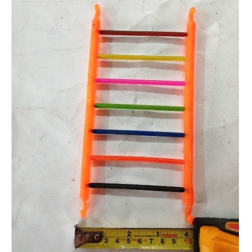 Birds Toys Colorful Ladder Small Size 20 x 10 cm - 3