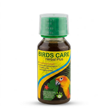 Birds Care Herbal Plus (60 ml) - Natural Health Supplement for Birds