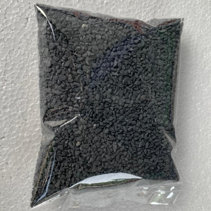 Black Sand | Gravel 2 to 4 mm size for Aquarium Decoration 1 kg packet - 2
