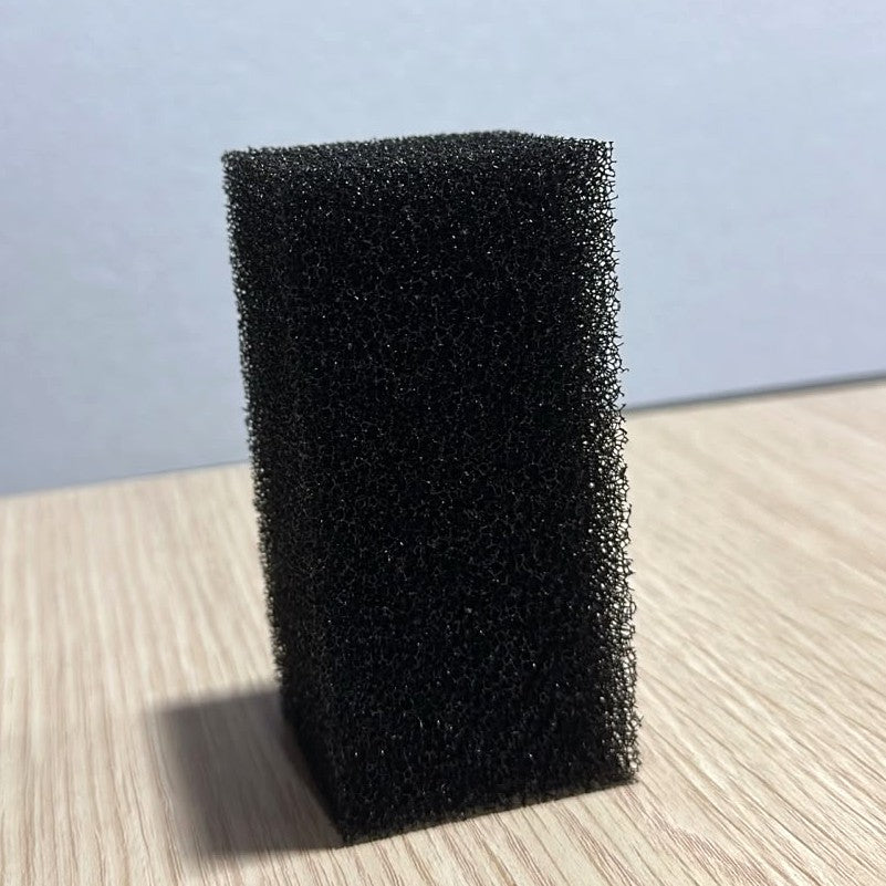 Black Filter Sponge Rectangular (11 cm x 5.5 cm x 5.5 cm) - Internal Filter Media