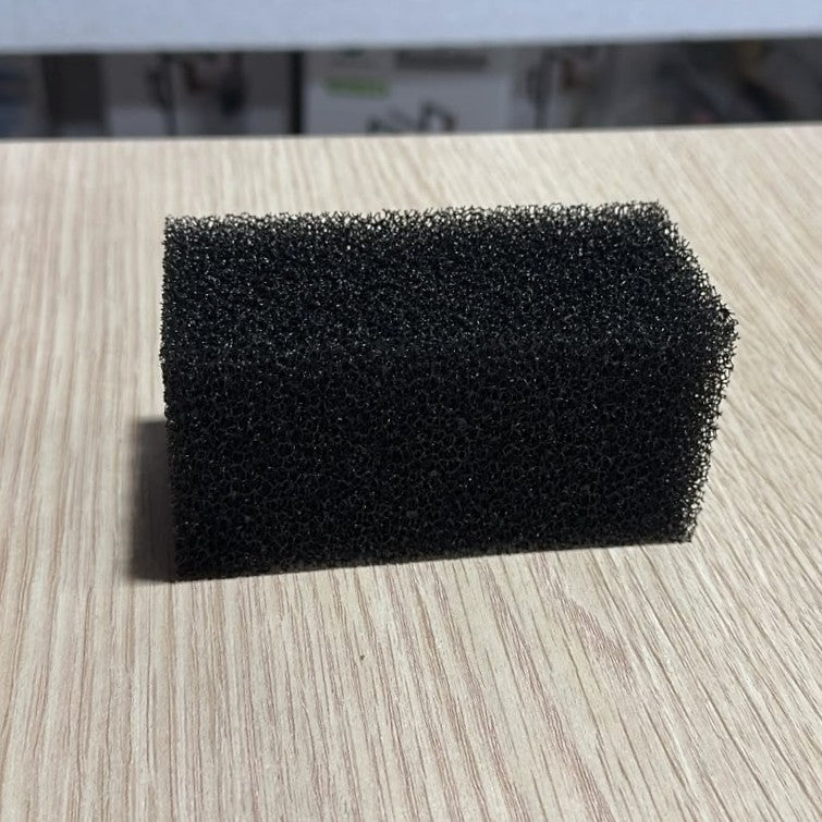 Black Filter Sponge Rectangular (11 cm x 5.5 cm x 5.5 cm) - Internal Filter Media