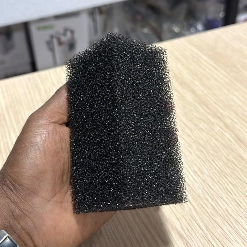 Black Filter Sponge Rectangular (11 cm x 5.5 cm x 5.5 cm) - Internal Filter Media