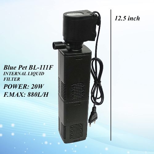 Blue Pet BL-111F Aquarium Internal Filter 20 Watts - 4