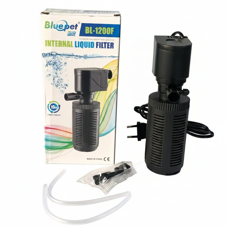 Blue Pet BL-1200F Internal Aquarium Filter (15W, 880L/H)