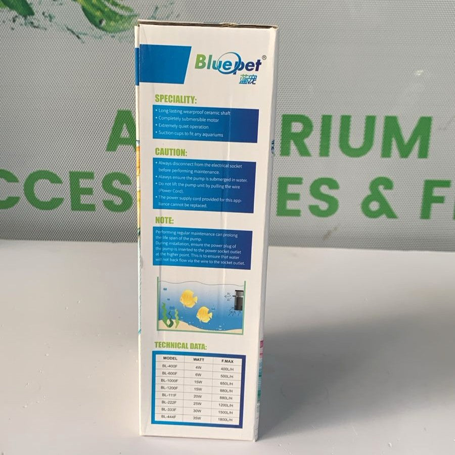 Blue Pet BL-1200F Internal Aquarium Filter (15W, 880L/H) - 5