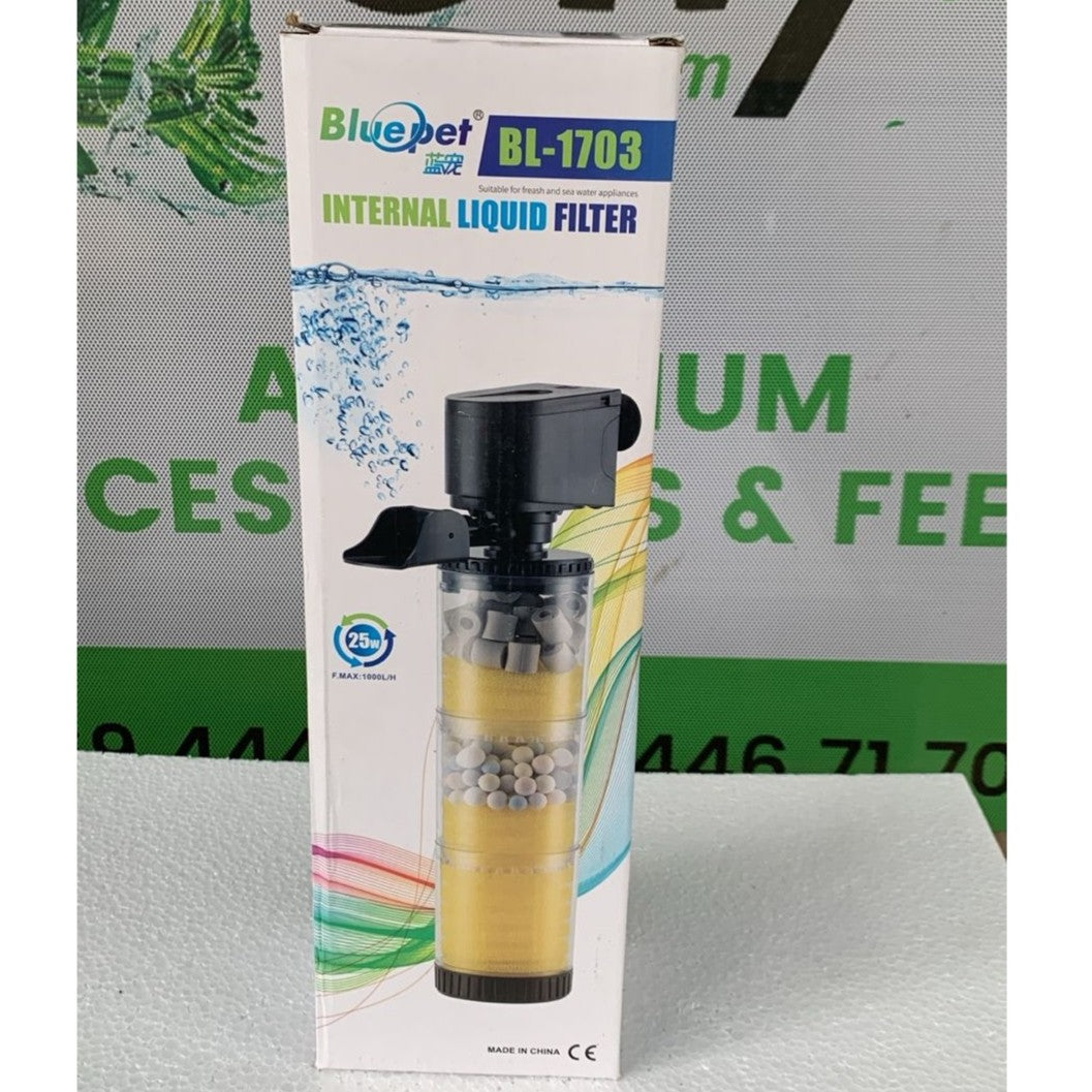 Blue Pet BL-1702 Aquarium Internal Filter 20 Watts - 2