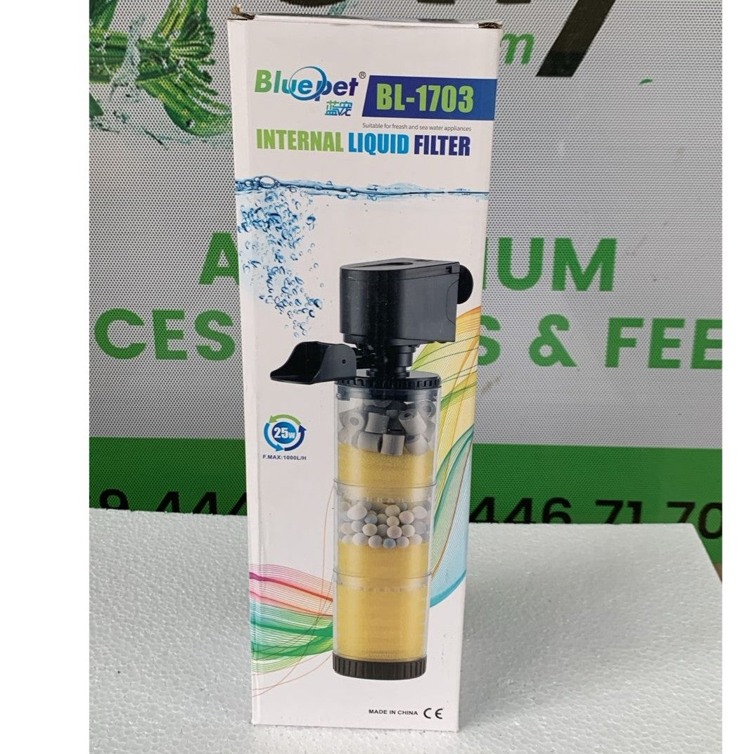 Blue Pet BL-1703 Aquarium Internal Filter 25 Watts - 5