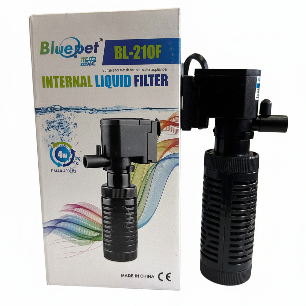 Blue Pet BL-210F Aquarium Internal Filter - 4 watts