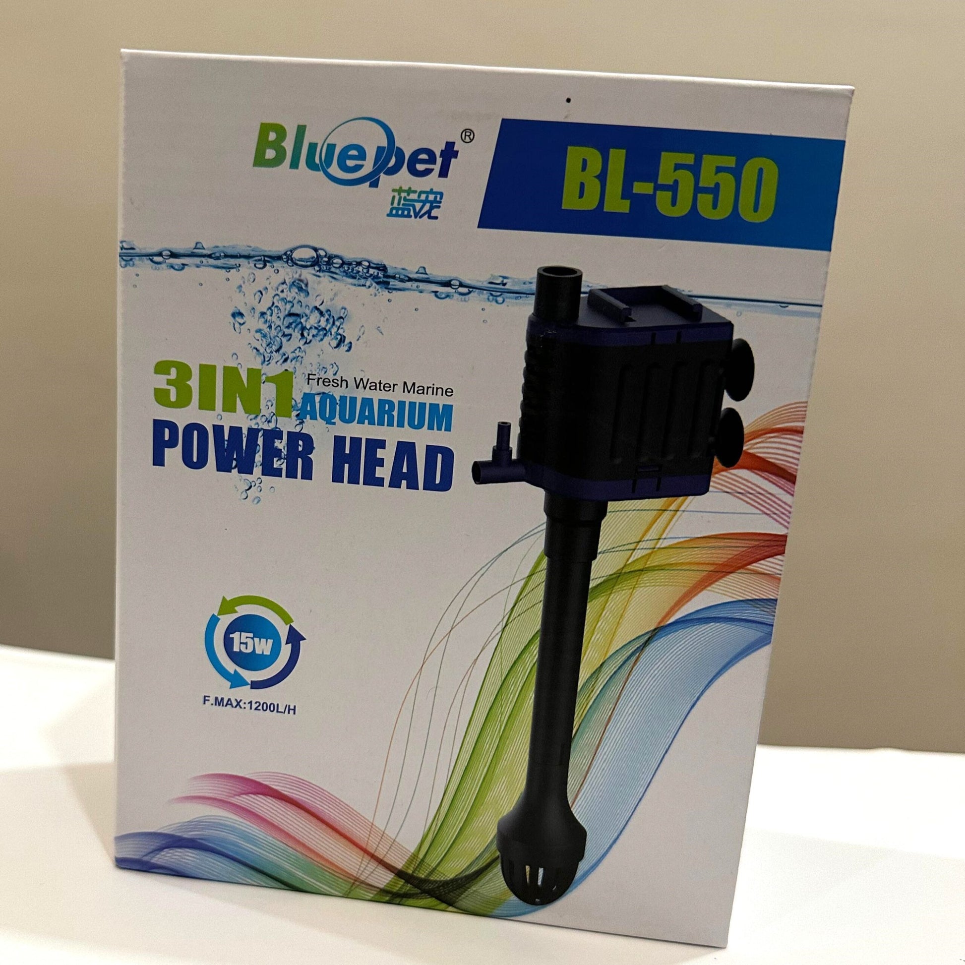 Blue Pet BL-550 Aquarium Power Head 15 watts - 5