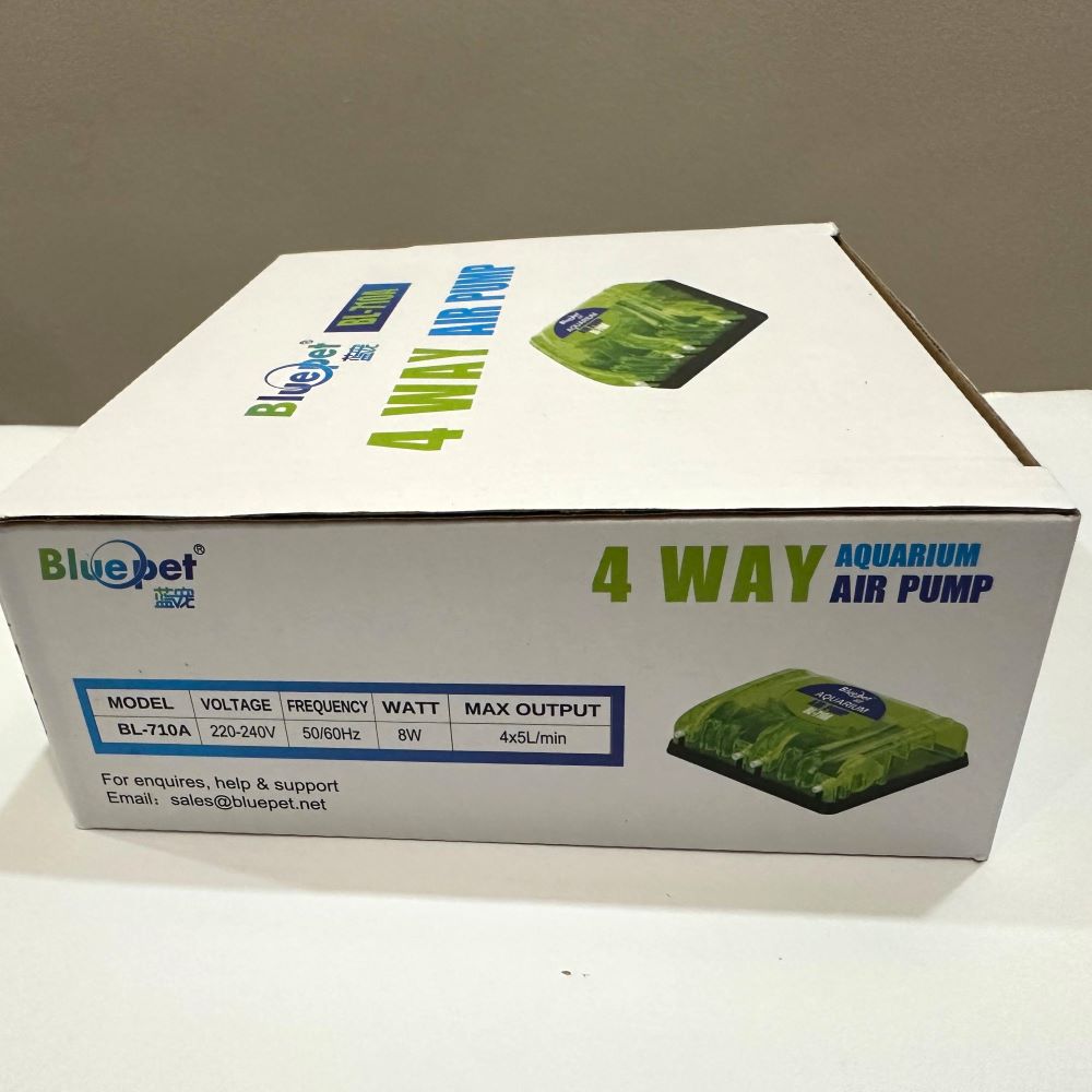 Blue Pet BL-710A 4 Way Aquarium Air Pump - 5