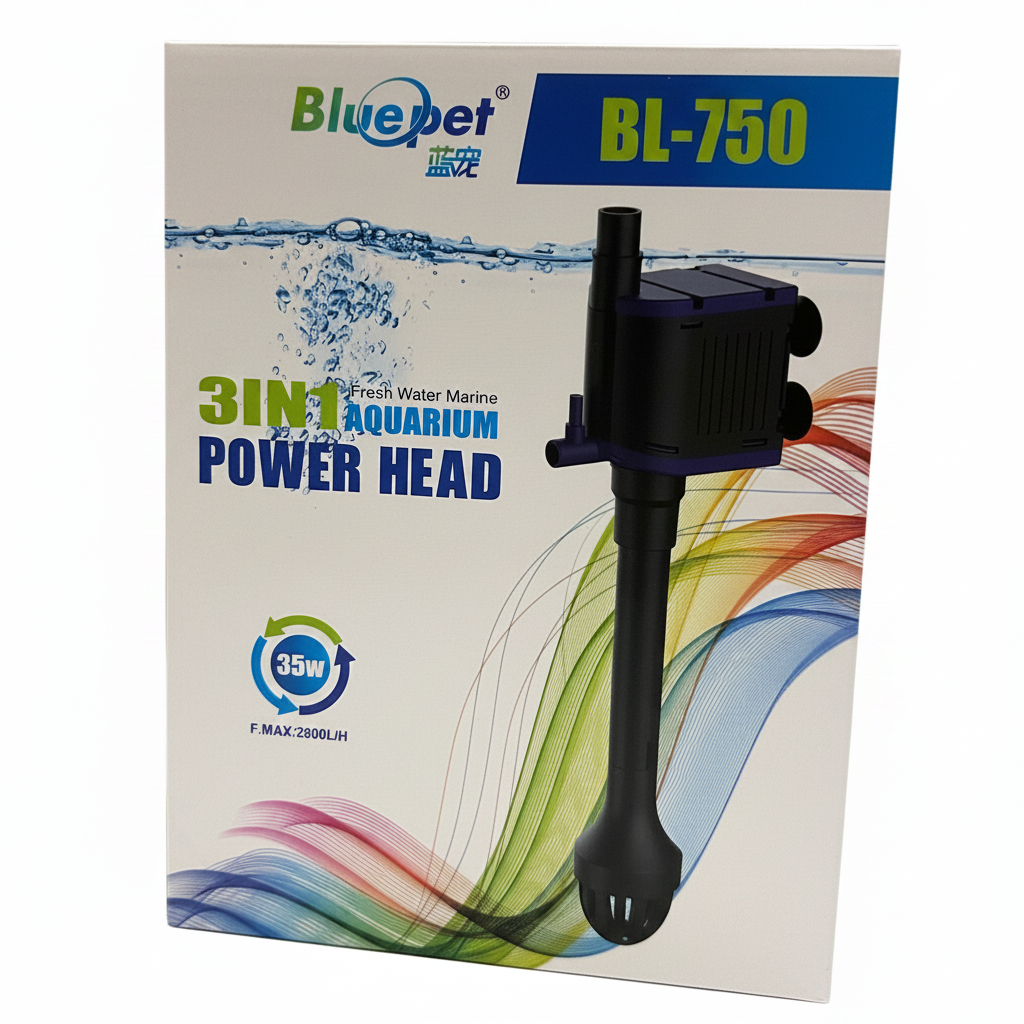 Blue Pet BL-750 Aquarium Power Head 35 watts