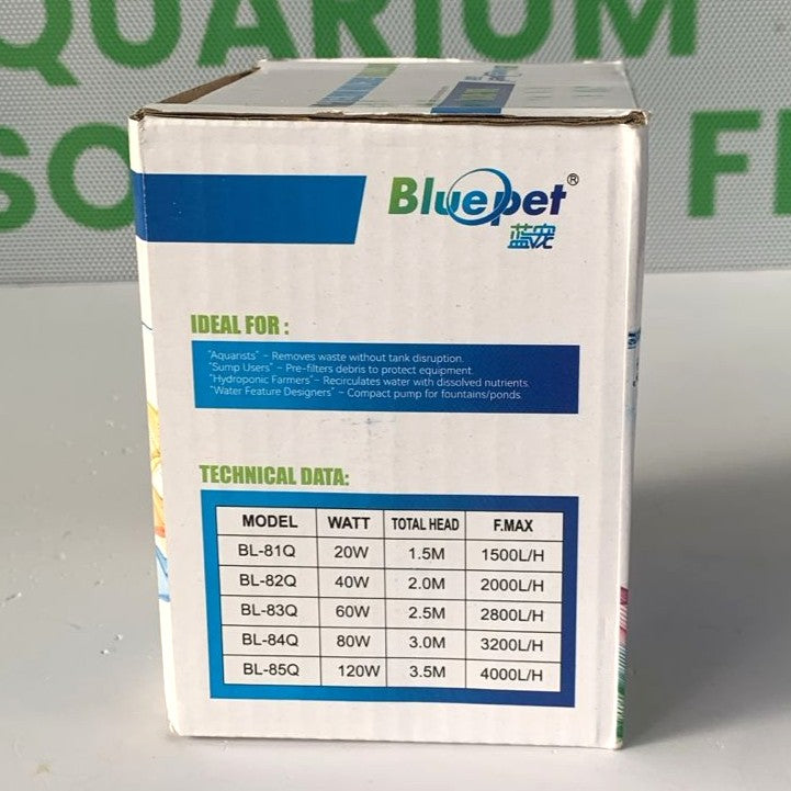 Blue Pet BL-81Q Bottom Suction Submersible Pump (20W, 1500L/H) - 3