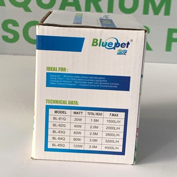 Blue Pet BL-82Q Bottom Suction Submersible Pump (40W, 2000L/H) - 4