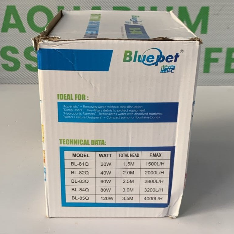 Blue Pet BL-84Q Bottom Suction Submersible Pump (80W, 3200L/H) - 6