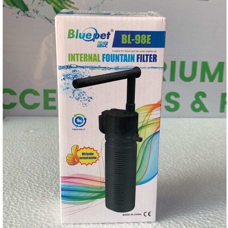 Blue Pet BL-98E Aquarium Internal Filter 9 Watts - 3