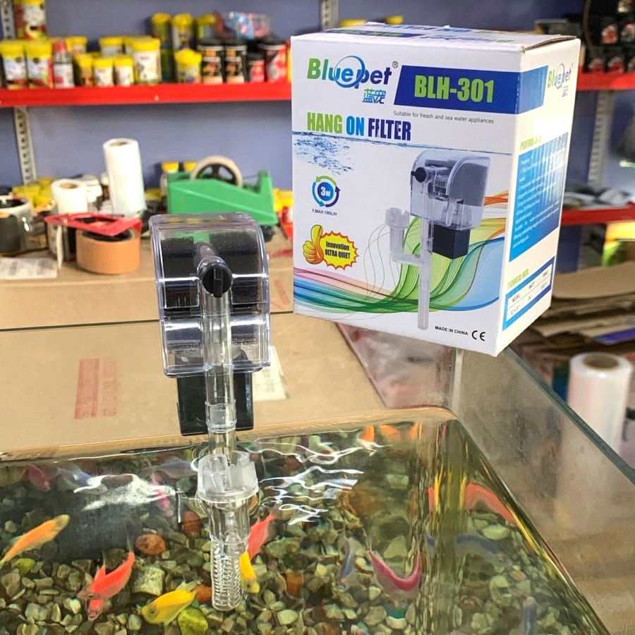 Blue Pet BLH-301 Aquarium Hang on Filter 3 watts - 8