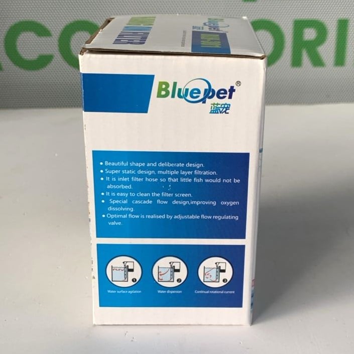 Blue Pet BLH-301 Aquarium Hang on Filter 3 watts - 7