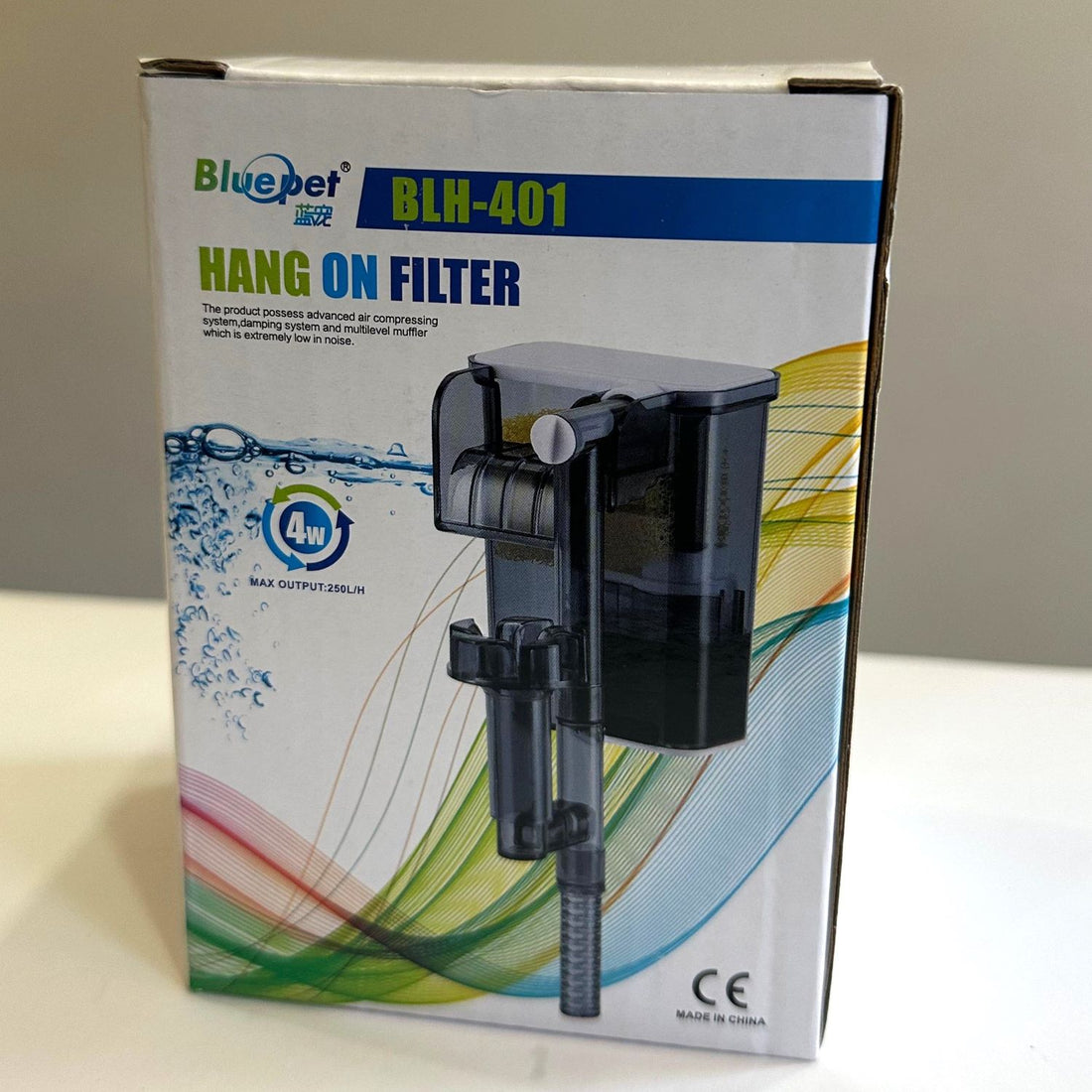 Blue Pet BLH-401 Aquarium Hang on Filter 4 watts
