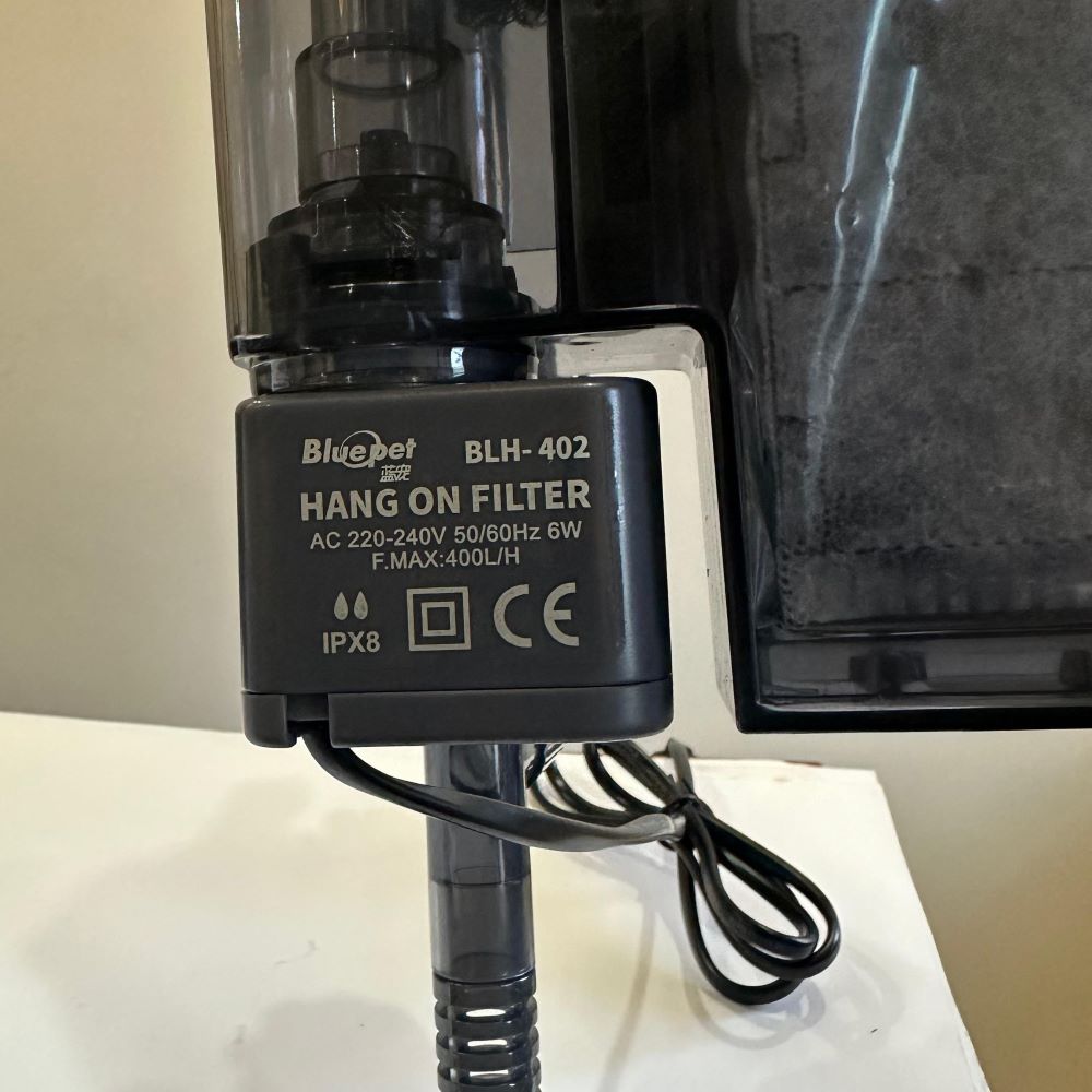 Blue Pet BLH-402 Aquarium Hang on Filter 6 watts - 4