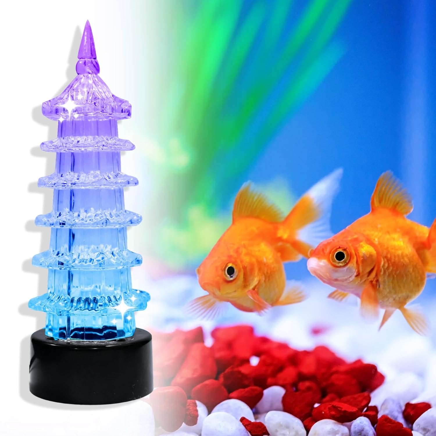 Blue Pet DB-003 Submersible Aquarium Decoration Light - 3