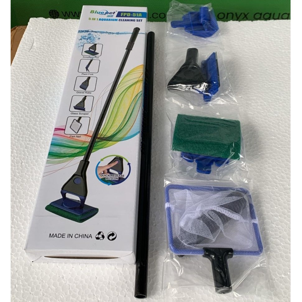 Blue Pet FPD51A - 5 in 1 Aquarium Cleaning Set