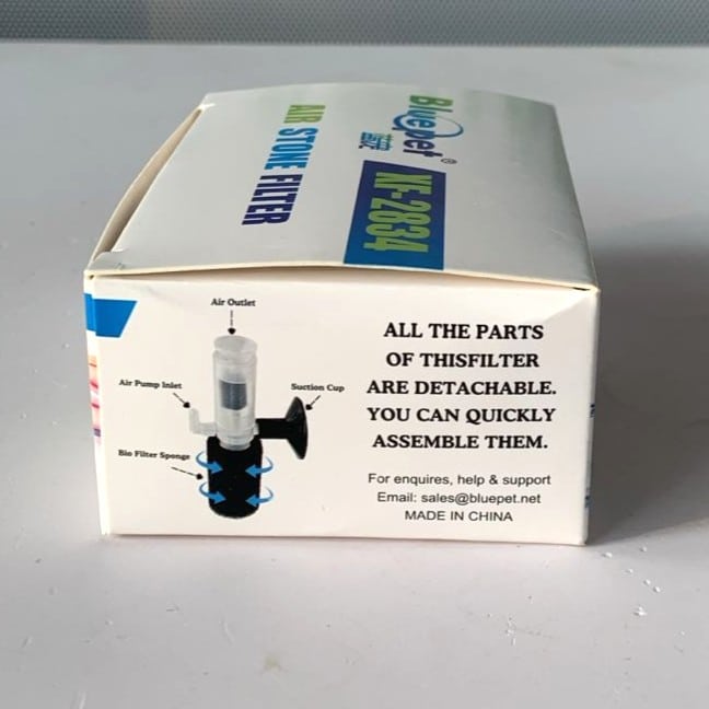 Blue Pet XF-2834 Air Stone Filter - Ultra Small Sponge Filter - 2