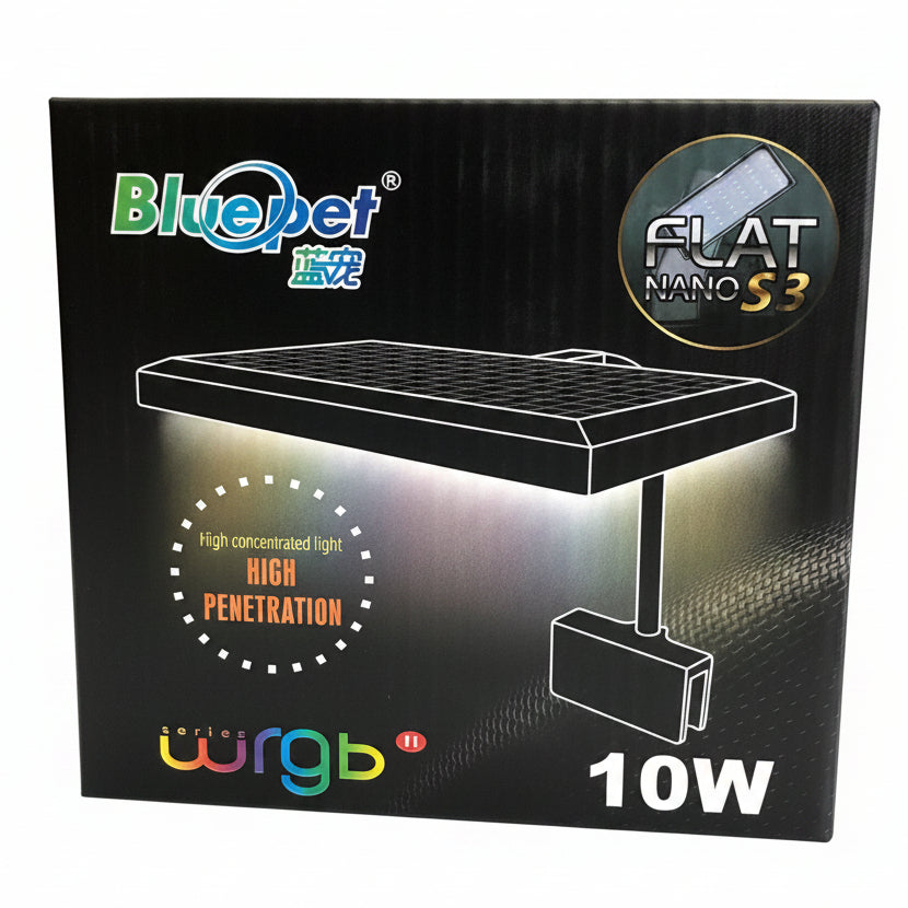 Blue pet Flat Nano S3 WRGB High Penetration Aquarium Light - 10W
