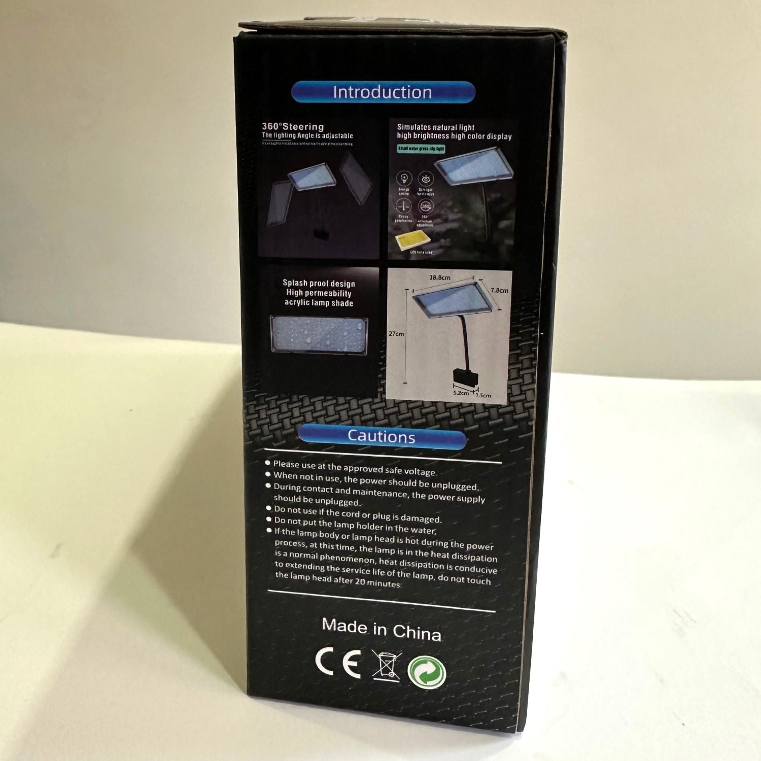 Blue pet Flat Nano S4 WRGB High Penetration Aquarium Light - 16W - 2