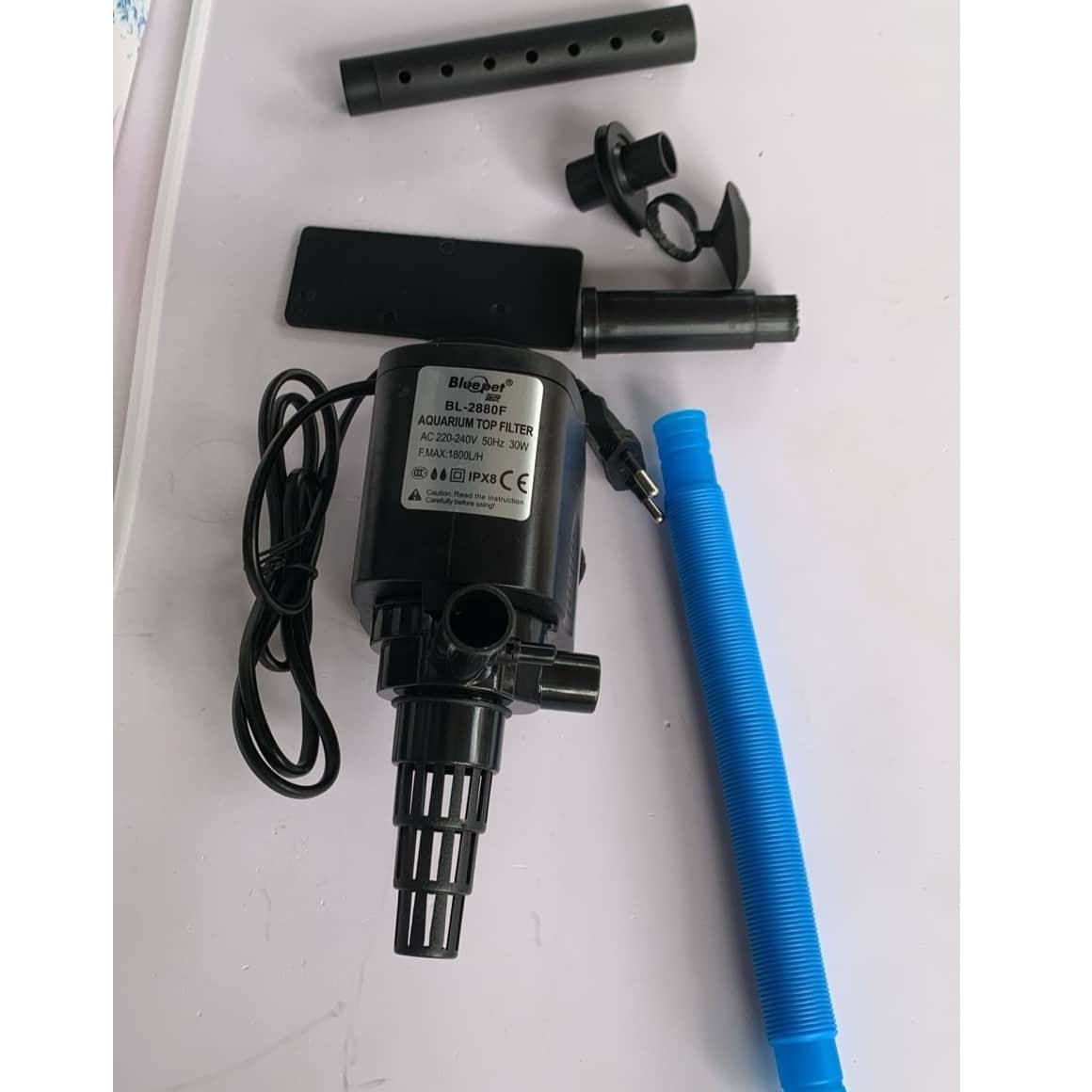 BluePet BL-2880F High-Power Aquarium Top Filter 30 watts - 6
