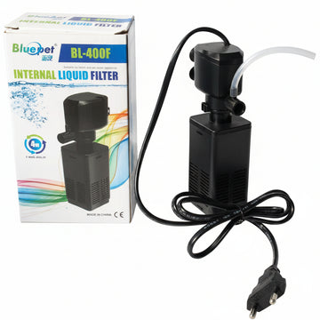 BluePet BL-400F Internal Submersible Filter (4W | 400 L/H) - Freshwater & Marine Use