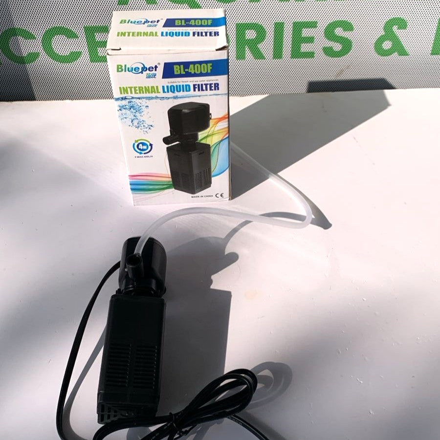 BluePet BL-400F Internal Submersible Filter (4W | 400 L/H) - Freshwater & Marine Use - 5