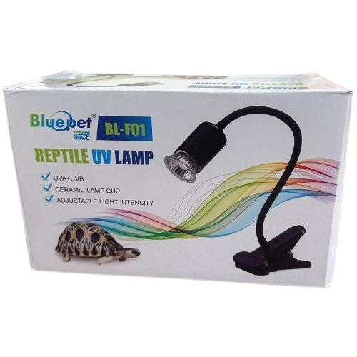 BluePet BL-F01 Reptile UV Lamp for Aquarium Tank Tortoises,Turtle Tank 50W UVAUVB