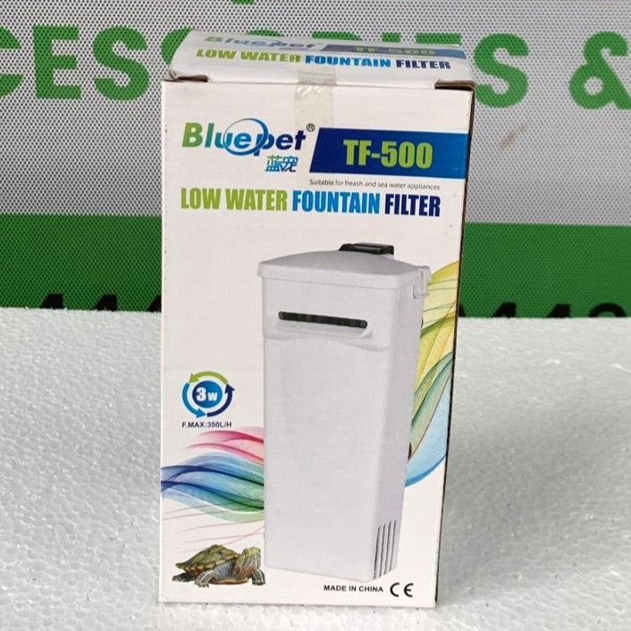 BluePet TF-500 Aquarium Turtle Filter Waterfall Flow Water 3 watts - 2