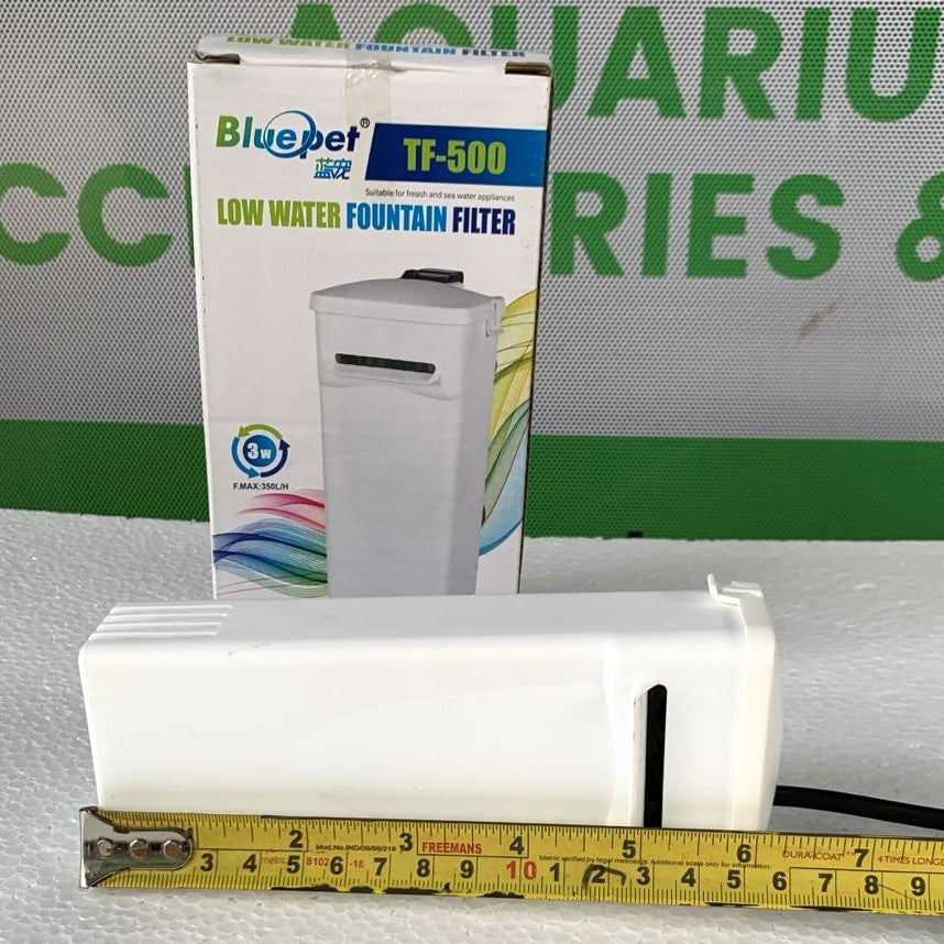 BluePet TF-500 Aquarium Turtle Filter Waterfall Flow Water 3 watts - 4