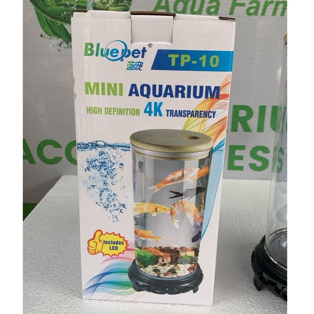 BluePet TP-10 High Definition 4K Transparency Mini Aquarium - 2