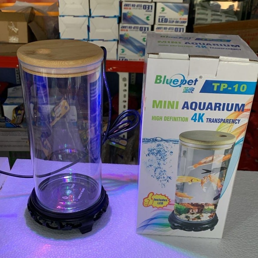 BluePet TP-10 High Definition 4K Transparency Mini Aquarium - 4