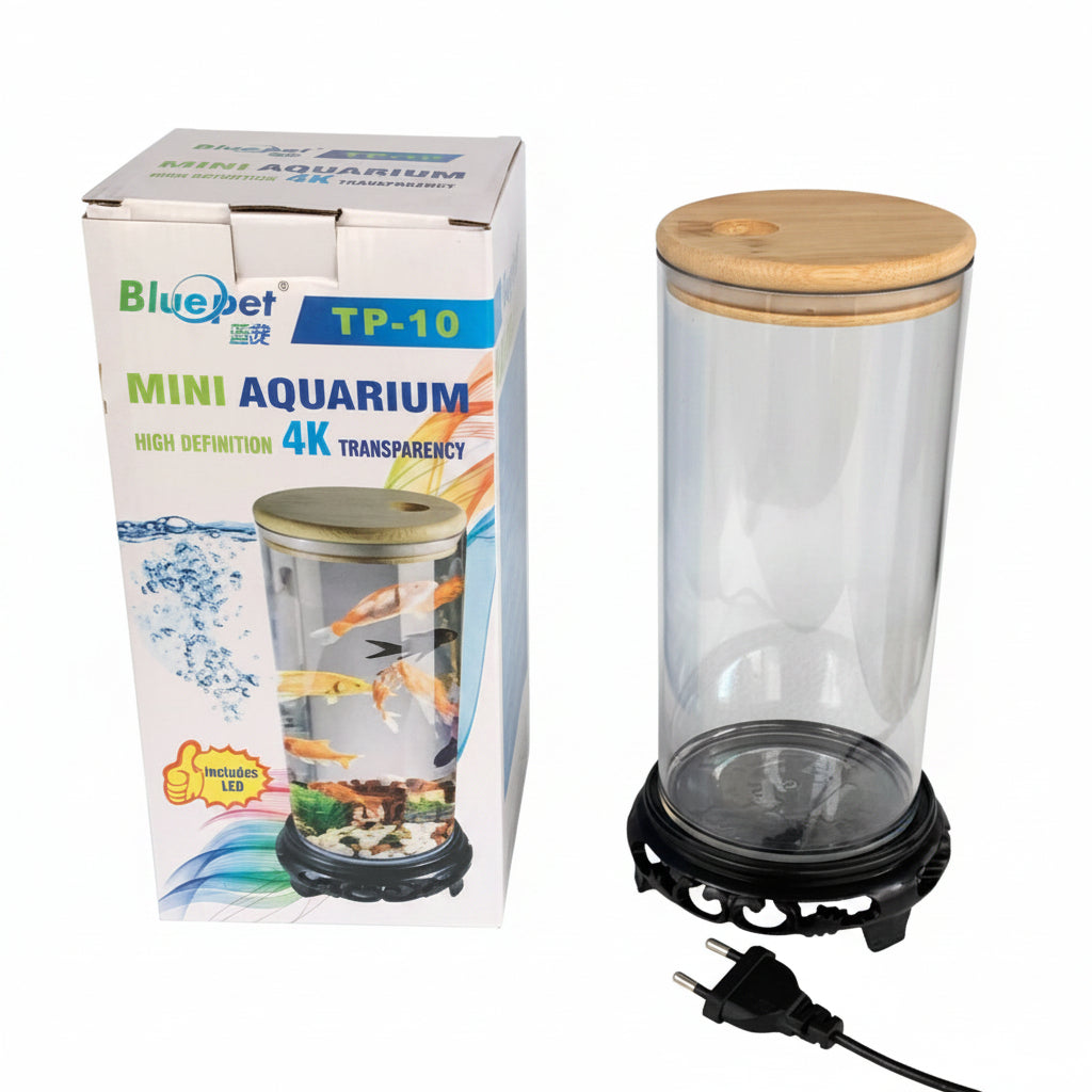 BluePet TP-10 High Definition 4K Transparency Mini Aquarium