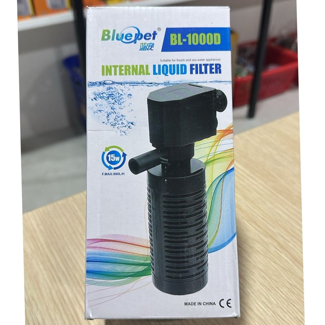 Blue Pet BL-1000D Aquarium Internal Filter 15 Watts