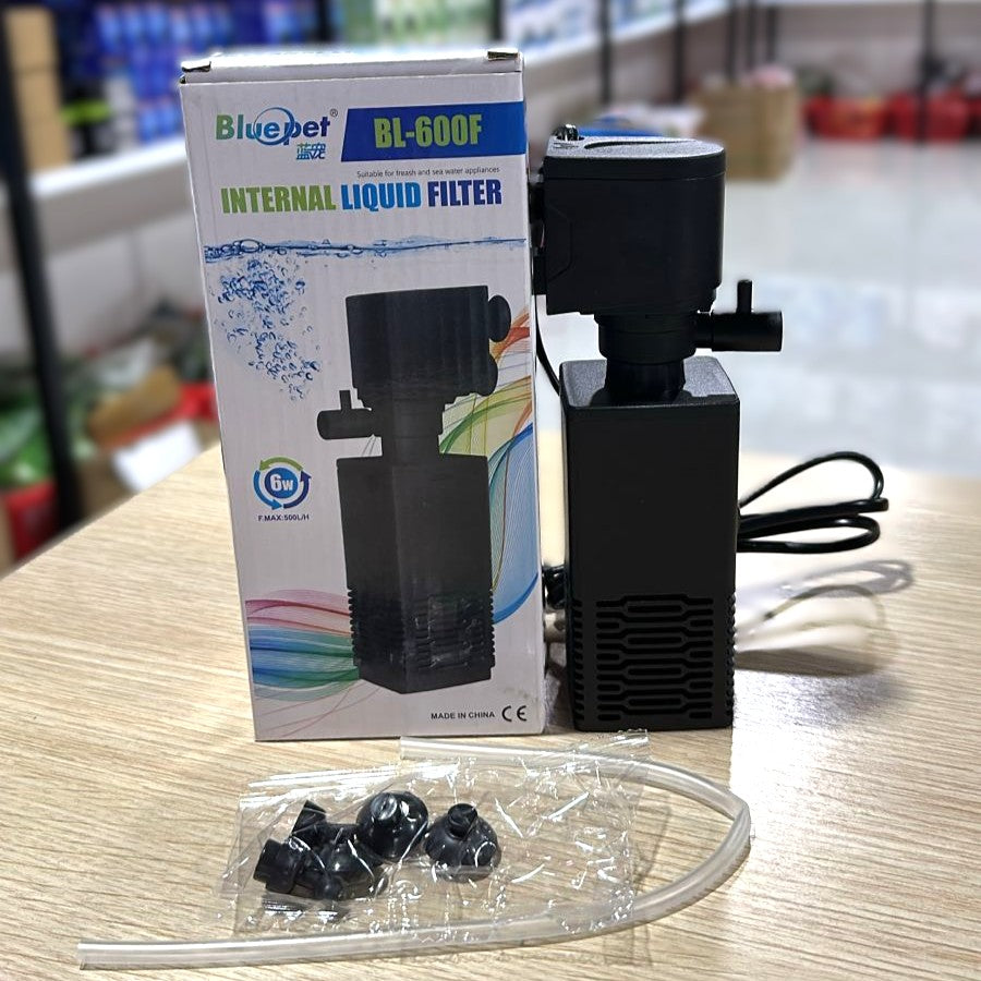 BluePet BL-600F Internal Aquarium Filter (6W, 500 L/H)