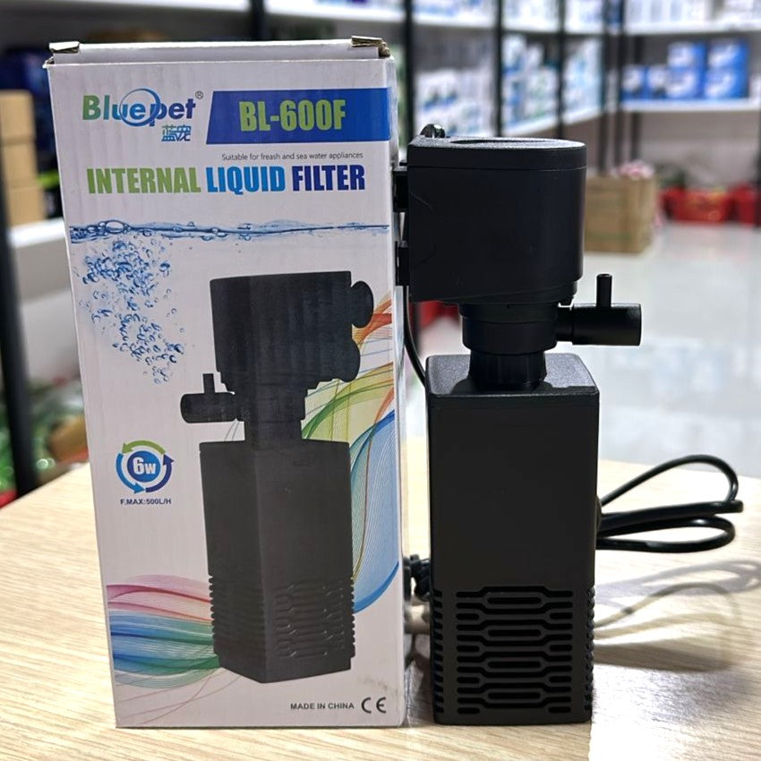 BluePet BL-600F Internal Aquarium Filter (6W, 500 L/H)