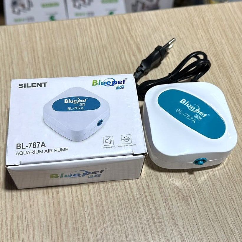 Blue Pet BL-787A Silent Aquarium Air Pump (4W, Single Outlet)
