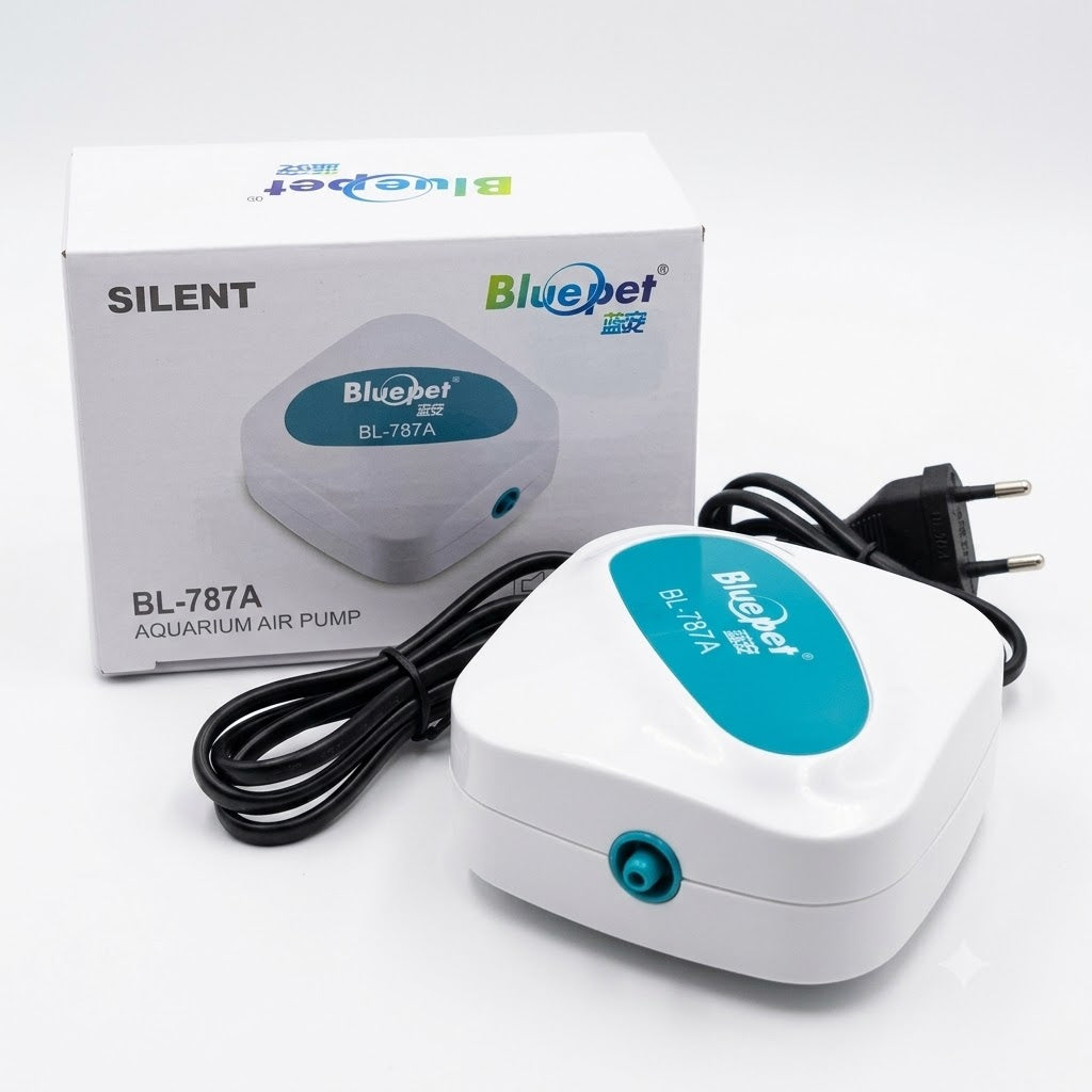 Blue Pet BL-787A Silent Aquarium Air Pump (4W, Single Outlet)