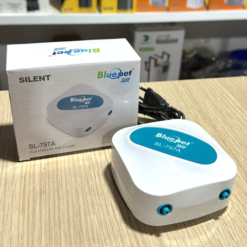Blue Pet BL-797A Silent 2-Way Aquarium Air Pump (5W)